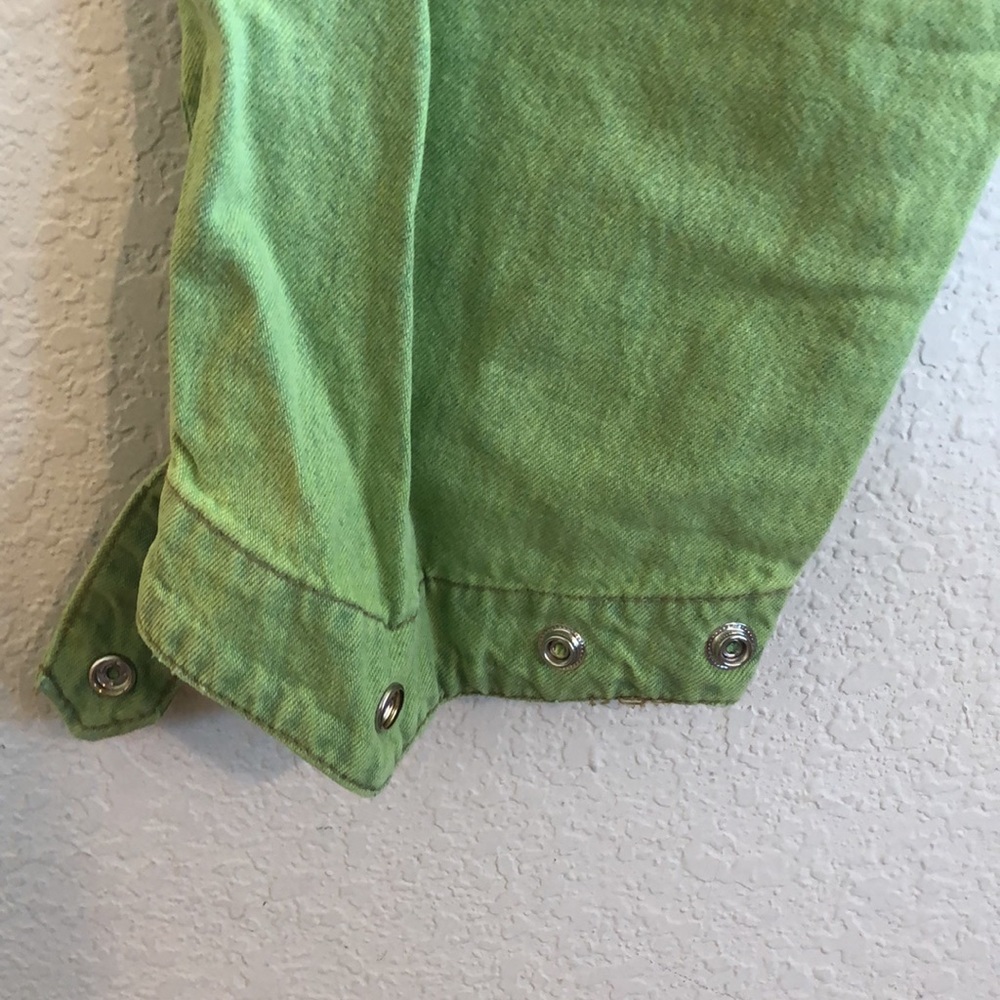 TACH CLOTHING Lubina Jean in Green - Picture 5 of 7